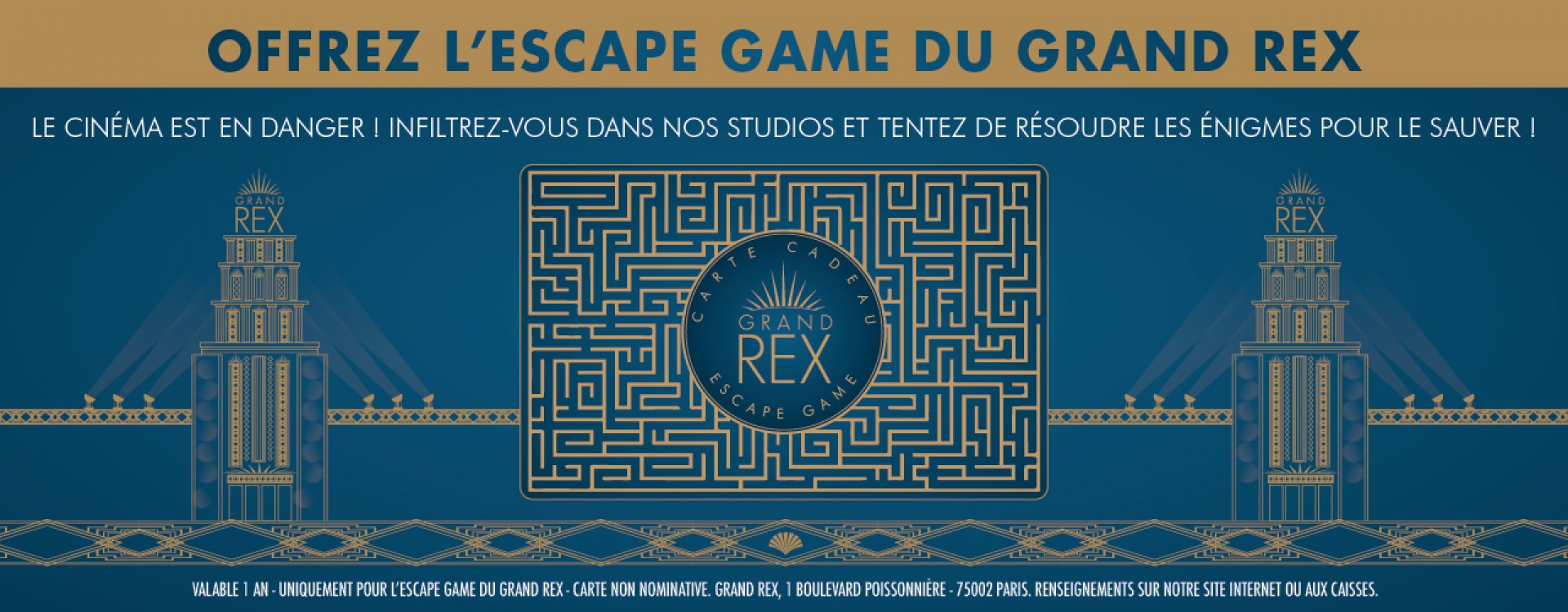 Carte Cadeau Escape Game